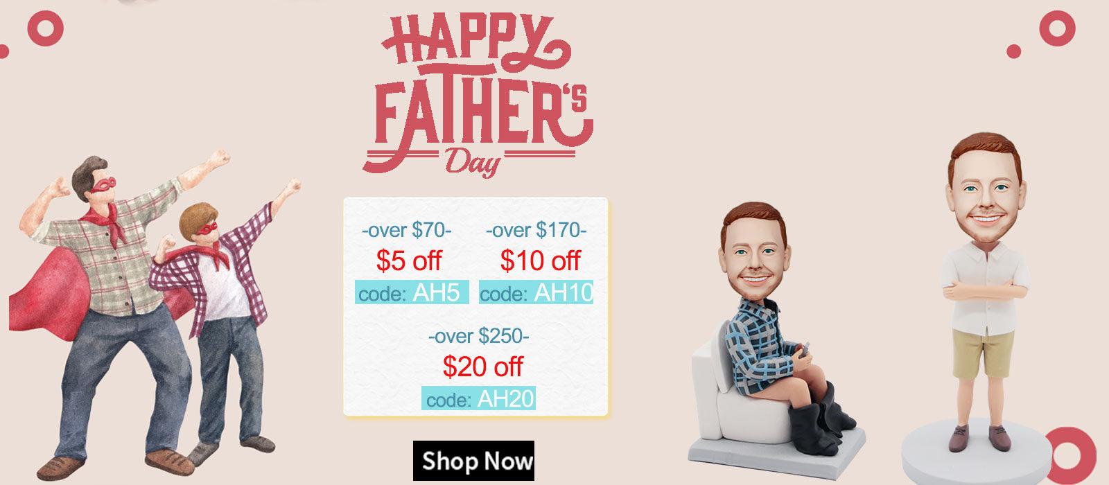 2022 Fathers Day Bobble Head For Dad