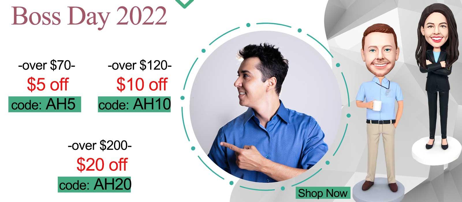 2023 Boss Day Custom Bobbleheads Gifts
