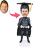 Custom Batman Bobbleheads With Black Graduation Cap
