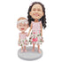 Custom Beautiful Sisters Bobbleheads
