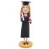 Custom Female Graduation Bobbleheads With Books And Diploma