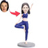 Custom Female Yoga Teacher Bobbleheads