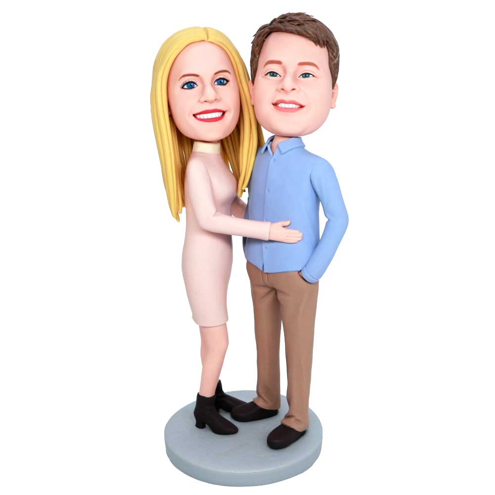 Custom Happy Couple Bobbleheads