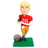 Custom Male Football Player Bobbleheads Holding A Football