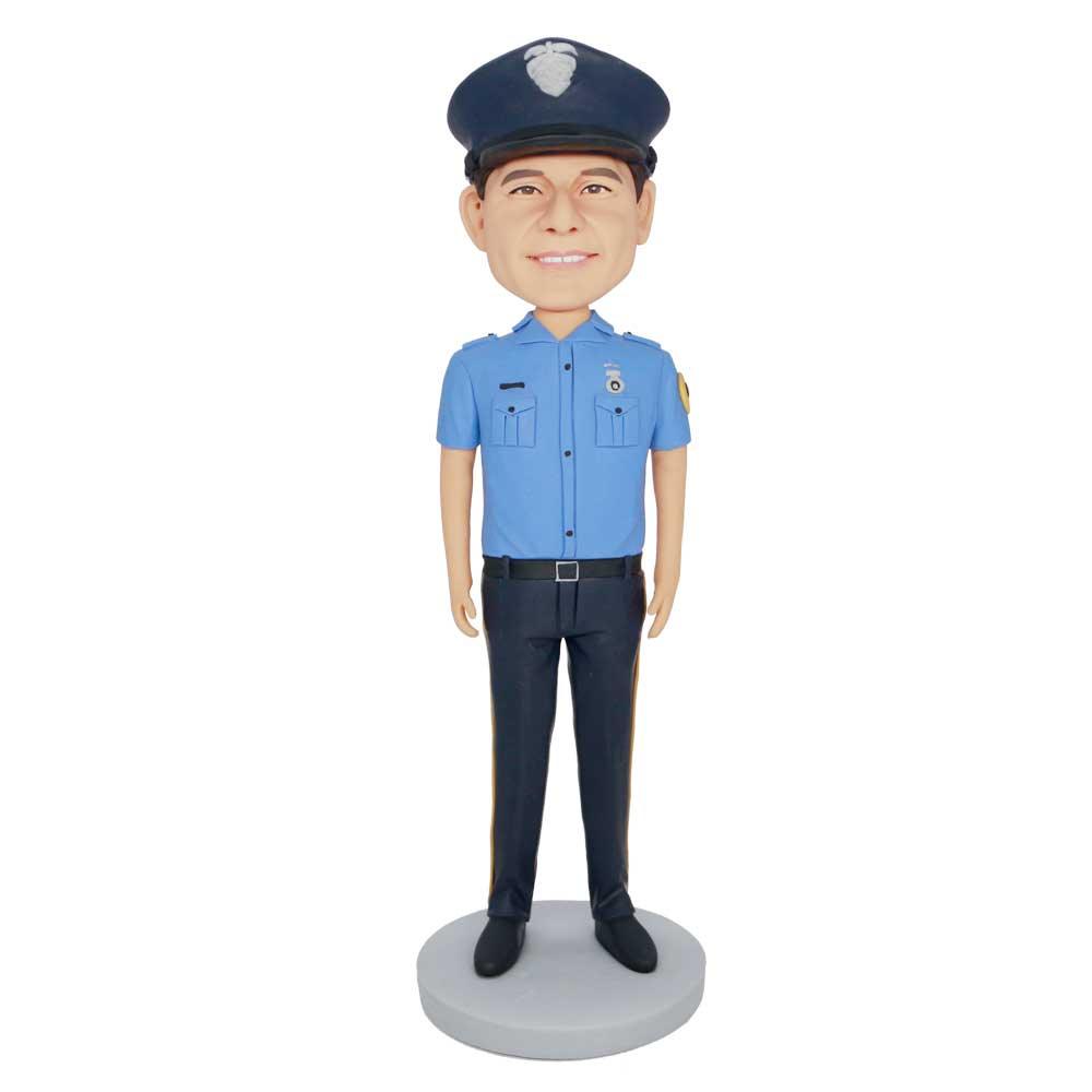 Custom Policeman Bobbleheads In Uniform
