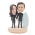 Custom Surfer Couple Bobbleheads With Boards