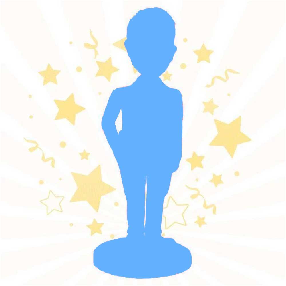 Fully Custom Bobblehead From Photo For Single Person